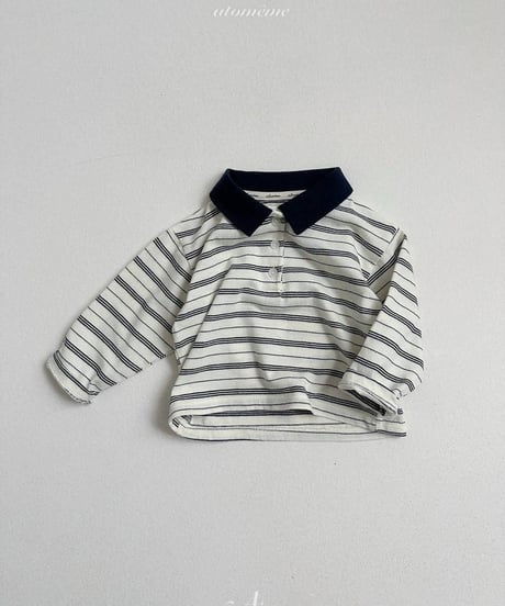 【atomeme】Aiden Collar Tee