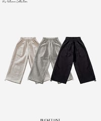 【bucket-list】wide sweet pants