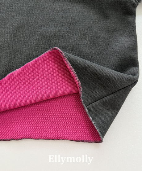 【ellymolly】rough two tone mtm