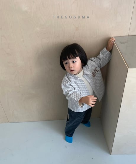 【THEGOGUMA】Cute Embroidery Shirt