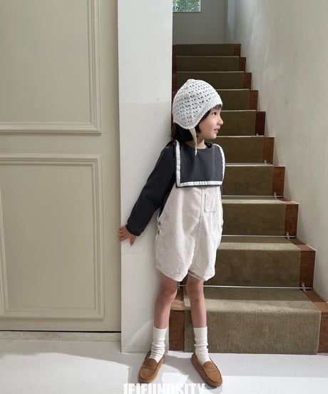 【jejeunosity】school pique shirt