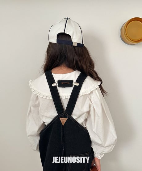 【jejeunosity】cotton belly shot overall