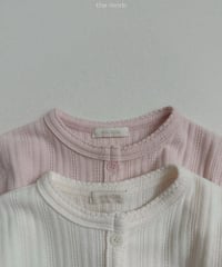 【minirobe】Eyelet Cardigan