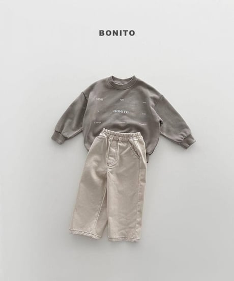【bonito】Fog Pig Sweatshirt (Adult)