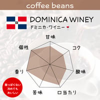 コーヒー豆 / 🇩🇴 DOMINICA WINEY ドミニカ・ワイニー🍷 [200g]