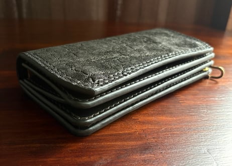 ELEPHANT LEATHER TRACKER WALLET