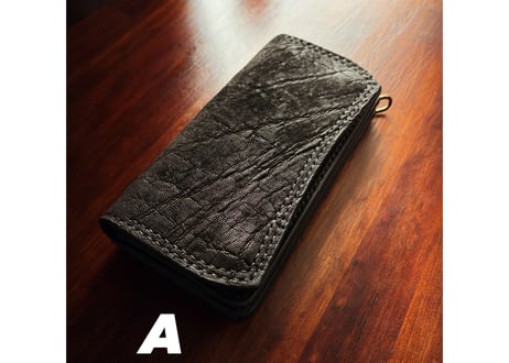 ELEPHANT LEATHER TRACKER WALLET