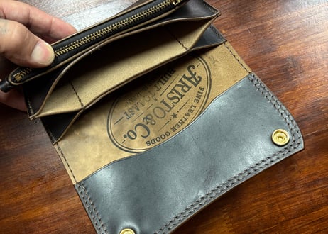 HORSEBUTT FLAP LONG WALLET
