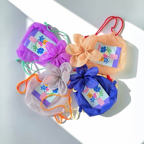 BLOOM mesh bag / POSTER #1