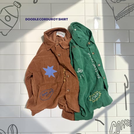 DOODLE CORDUROY SHIRT