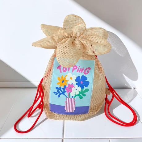 BLOOM mesh bag / POSTER #1