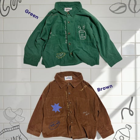 DOODLE CORDUROY SHIRT