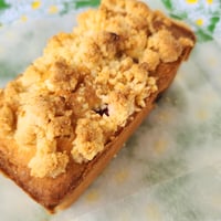 季節限定！ルバーブのクランブルケーキ【米粉ver.】