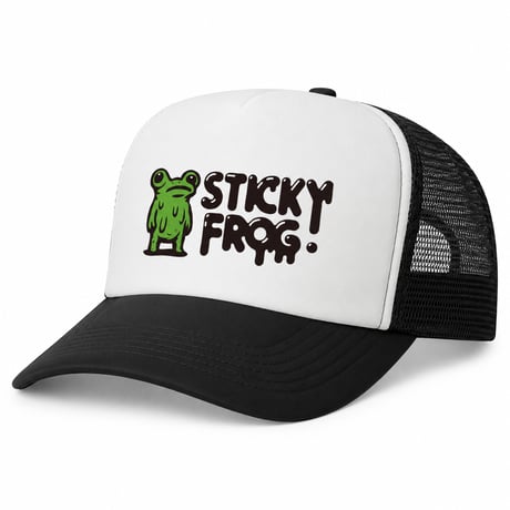 [期間限定受注生産] STICKY FROG メッシュキャップ