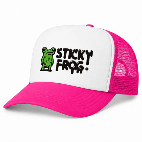 [期間限定受注生産] STICKY FROG メッシュキャップ