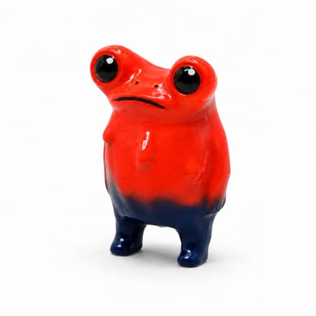 [期間＆個数限定] STICKY FROG 2cmカールくん フィギュア イチゴヤドクガエルカラー