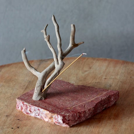 Driftwood incense holder#8