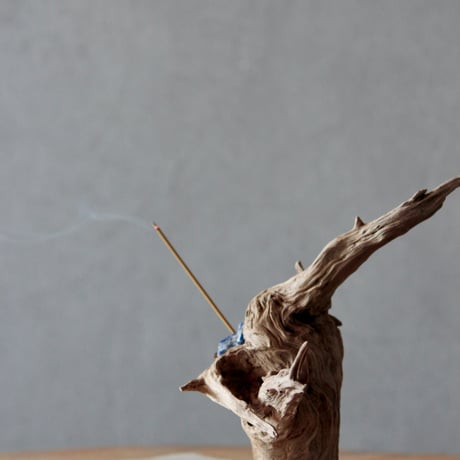 Driftwood incense holder#7