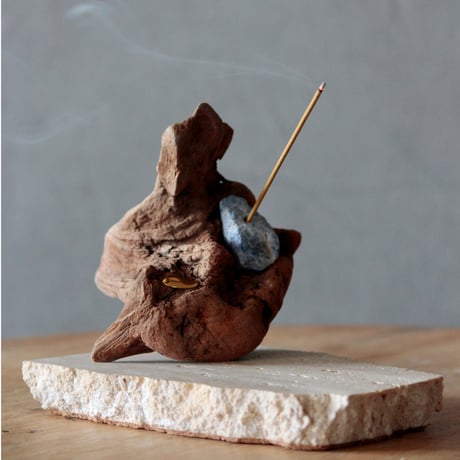 Driftwood incense holder#3