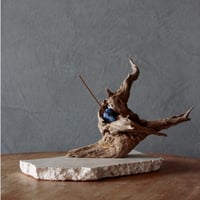 Driftwood incense holder#7