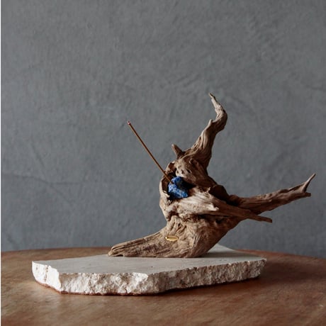 Driftwood incense holder#7