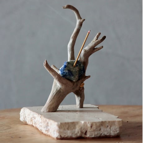 Driftwood incense holder#2
