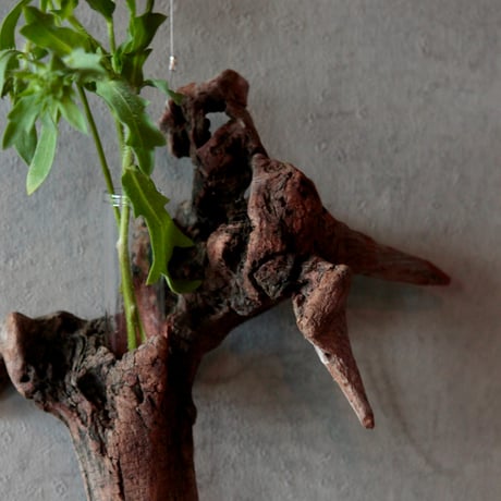 Driftwood hanging flowervase#2