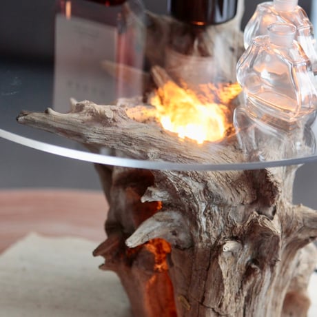 Driftwood display table light#2