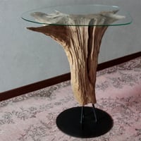 Driftwood×iron Display table