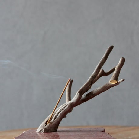 Driftwood incense holder#8