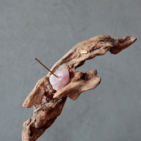 Driftwood incense holder#4