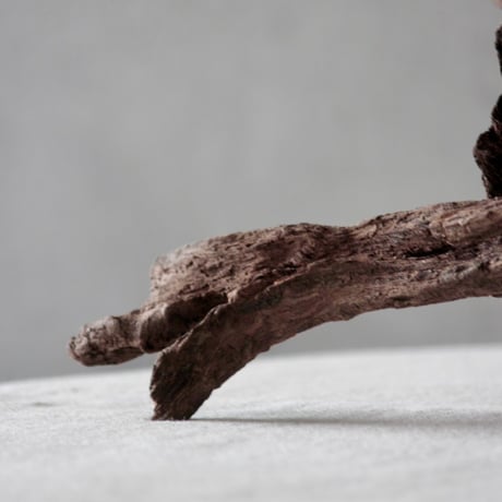 Driftwood×natural stone flower vase#1