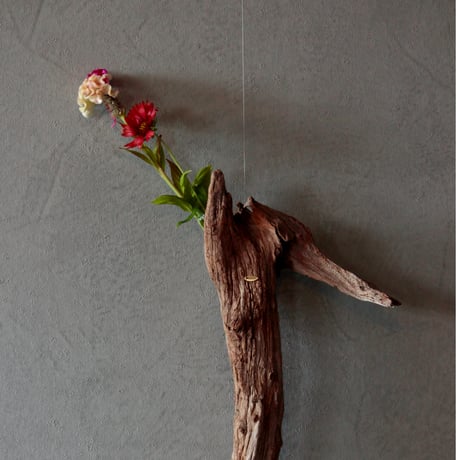 Driftwood hanging flowervase#1