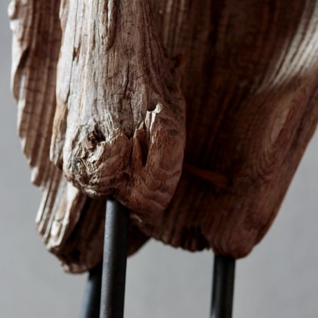 Driftwood×iron Display table