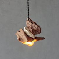 driftwood natunalstone pendant light