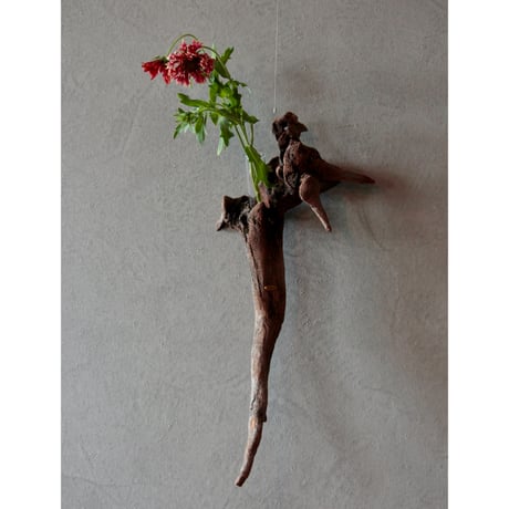 Driftwood hanging flowervase#2