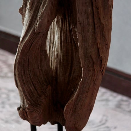 Driftwood×iron Display table