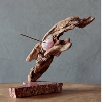 Driftwood incense holder#4