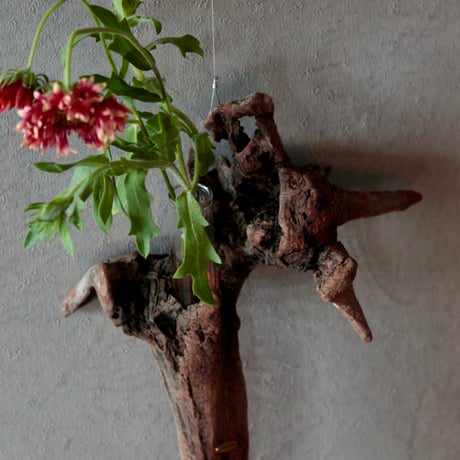 Driftwood hanging flowervase#2