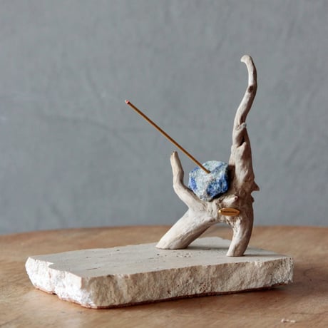 Driftwood incense holder#2