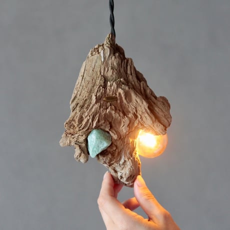 Driftwood Jade pendant light