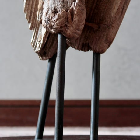 Driftwood×iron Display table
