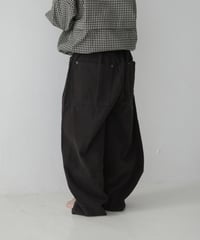 color wide denim / 4color