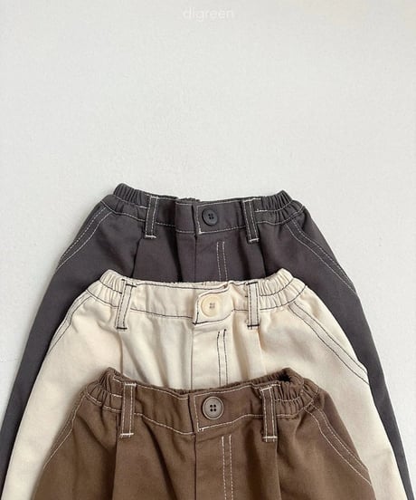 Stitch Bermuda Pants