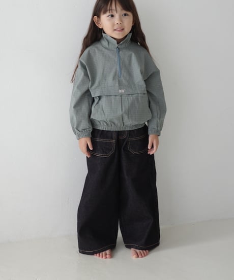stitch denim  pants