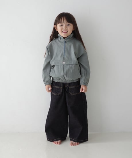 stitch denim  pants
