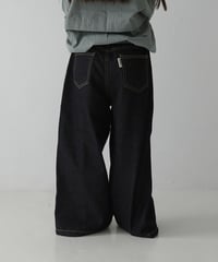 stitch denim  pants