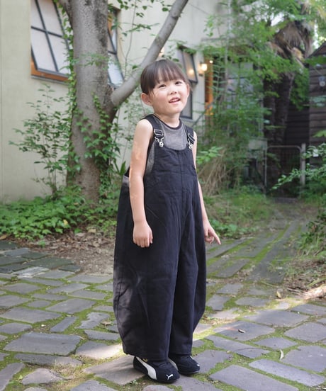 即納　black salopette