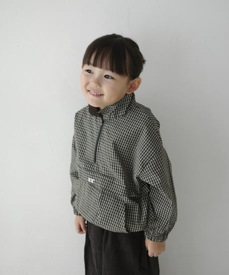 check half-zip anorak