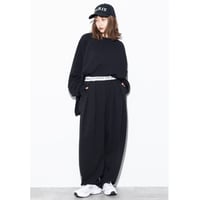 【MARGAUX VINTAGE】ロゴウエストタックパンツ　26141